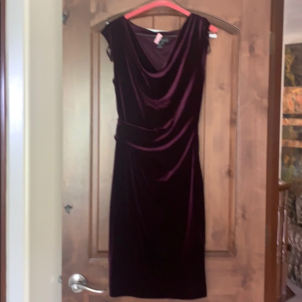 Purple dress